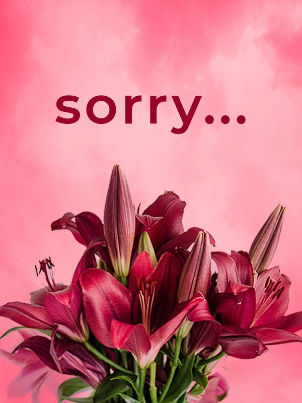 Sorry…